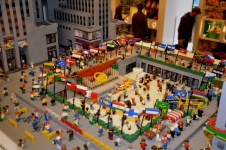 16-Rockefleller Plaza en Lego